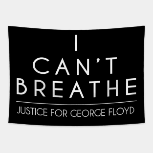 Justice for George Floyd - Black Lives Matter T-Shirt Tapestry