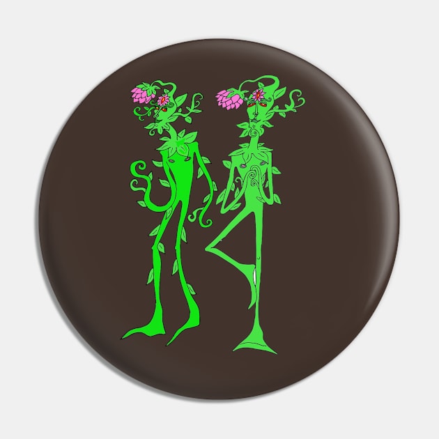 God of Biophilia Pin by charleyllama