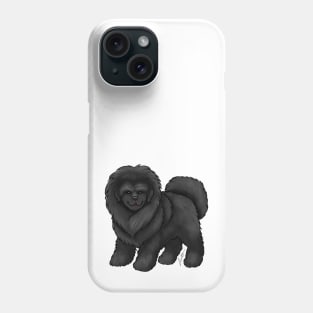 Dog - Tibetan Mastiff - Black Phone Case