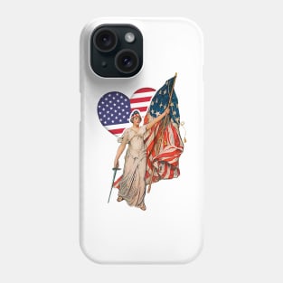 Patriot We Believe in God: America First Phone Case