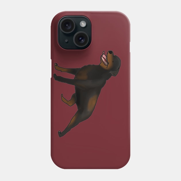 Rottweiler v2 Phone Case by Kcael