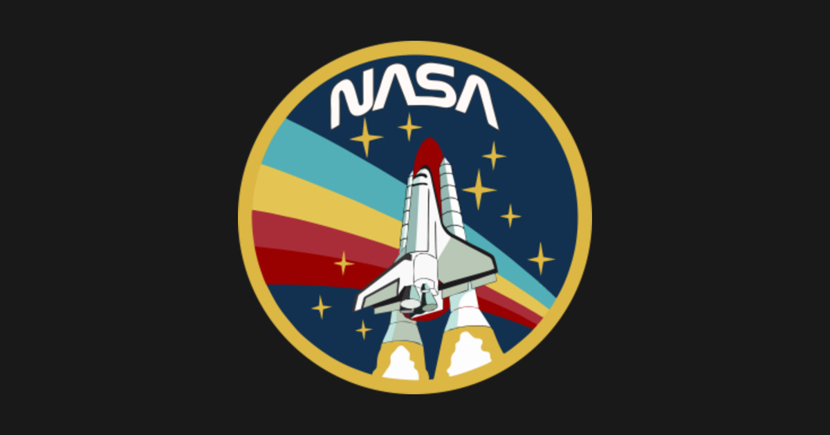 Nasa Rocket Logo - Nasa - T-Shirt | TeePublic