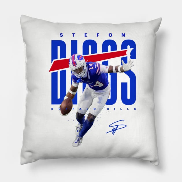 Stefon Diggs Pillow by Juantamad