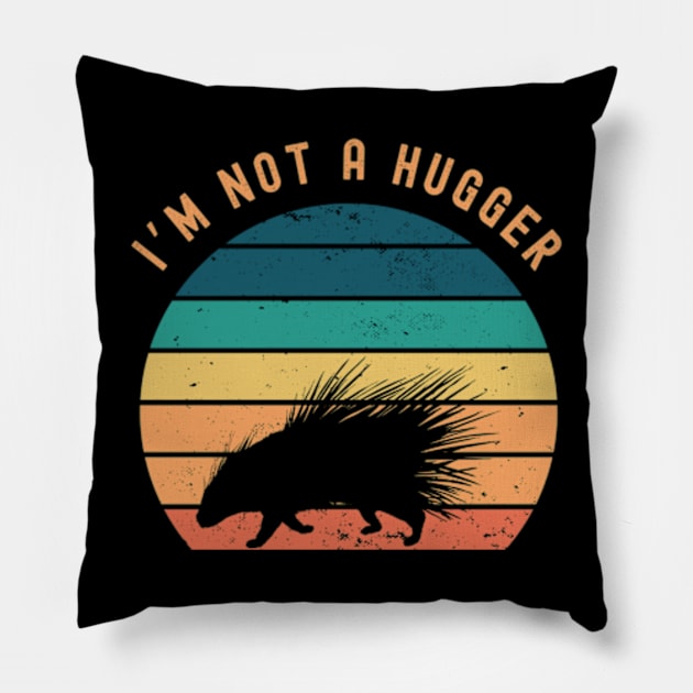 Not A Hugger Pillow by Cun-Tees!