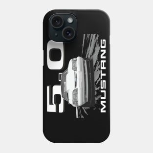 Mustang GT 5.0 LX Fox Body Notchback coupe Phone Case