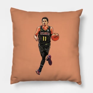 trae love basketball Pillow