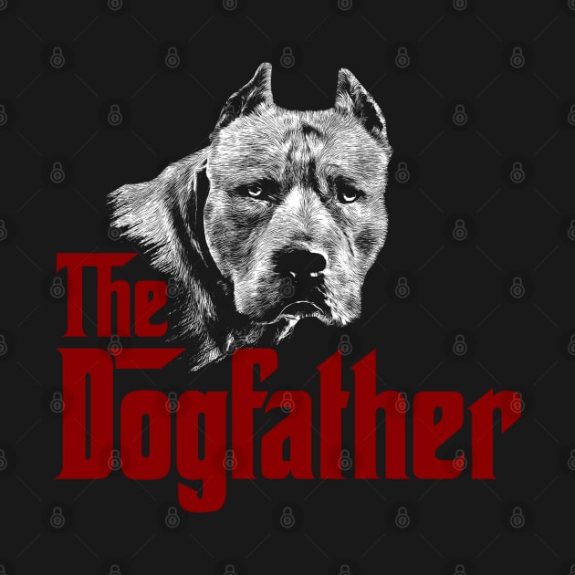 The Dogfather American Pit Bull Terrier by Nartissima