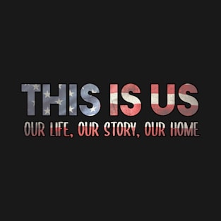 This Is US - america flag T-Shirt