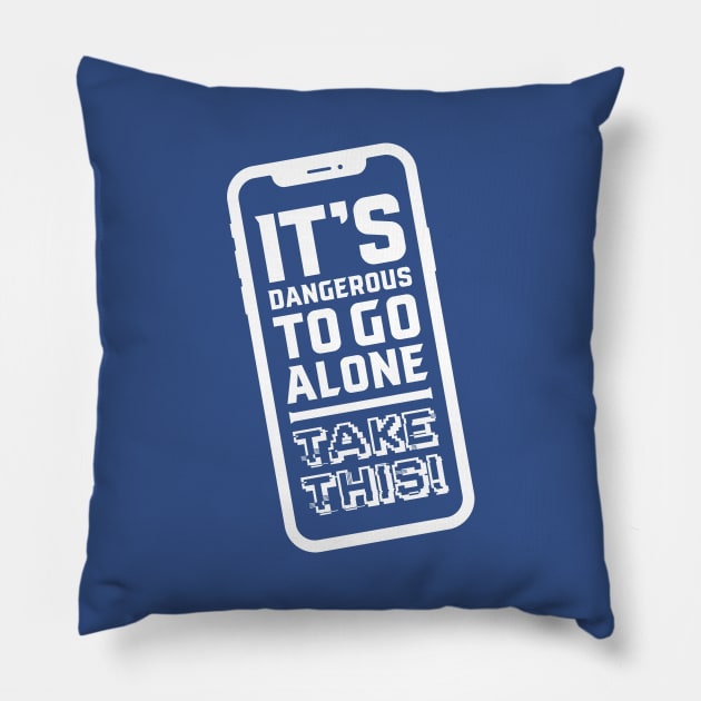 It's dangerous to go alone... take this phone: Dark Pillow by Vincent Garguilo