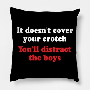 Crotch (Cr-O-Tc-H) Periodic Elements Spelling - Crotch - Pillow