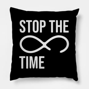 Stop The Time Dark Pillow