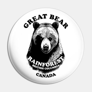 Great Bear Rainsforest Home Of The Grizzly Bear Pin