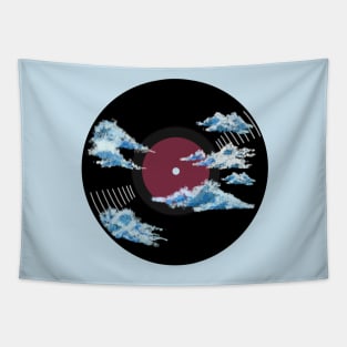 Vinyl Record - Blue clouds Tapestry