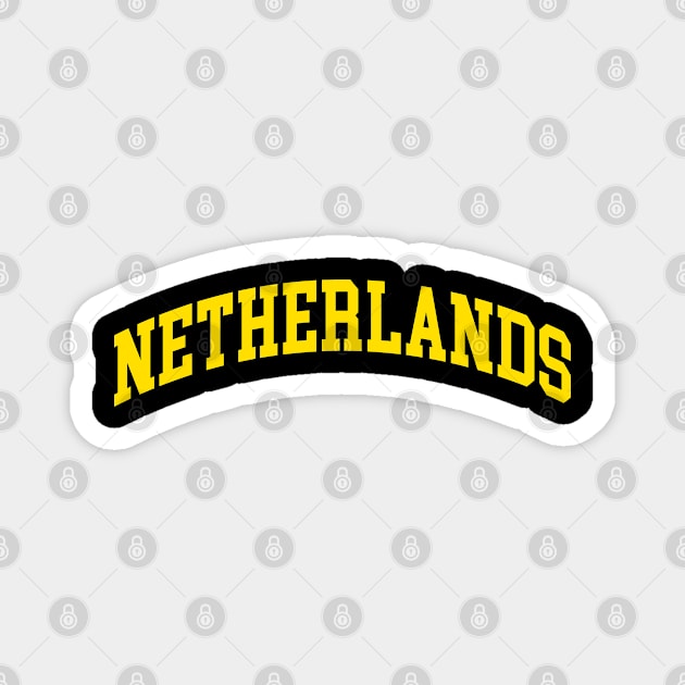 Netherlands Magnet by monkeyflip