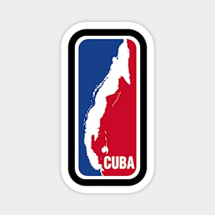 Cuban Basketball - Dark Color Options Magnet