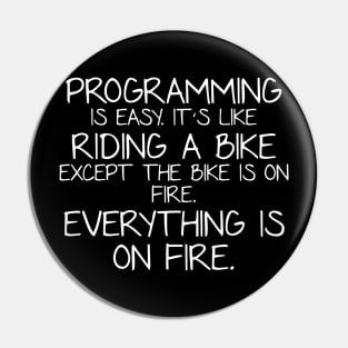 programming is easy Pin