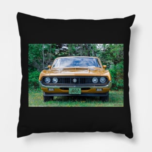 Classic 1970 American Muscle Car Pillow