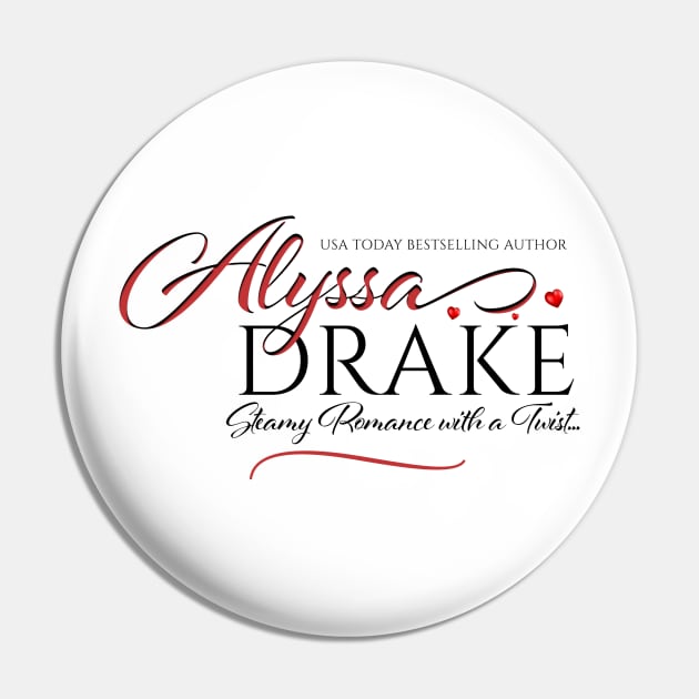 Alyssa Drake Logo Pin by alyssadrakenovels