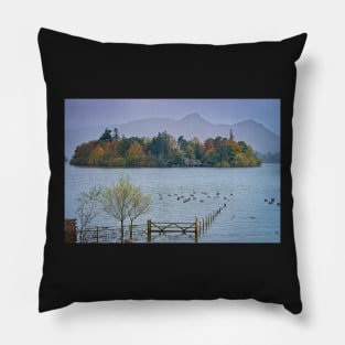 Derwentwater and Catbells Fells, Lake District Pillow