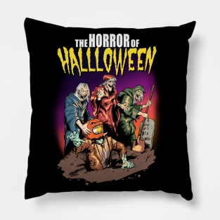 The HORROR of HALLOWEEN Pillow