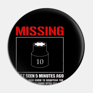 Missing 10 mm Socket Pin