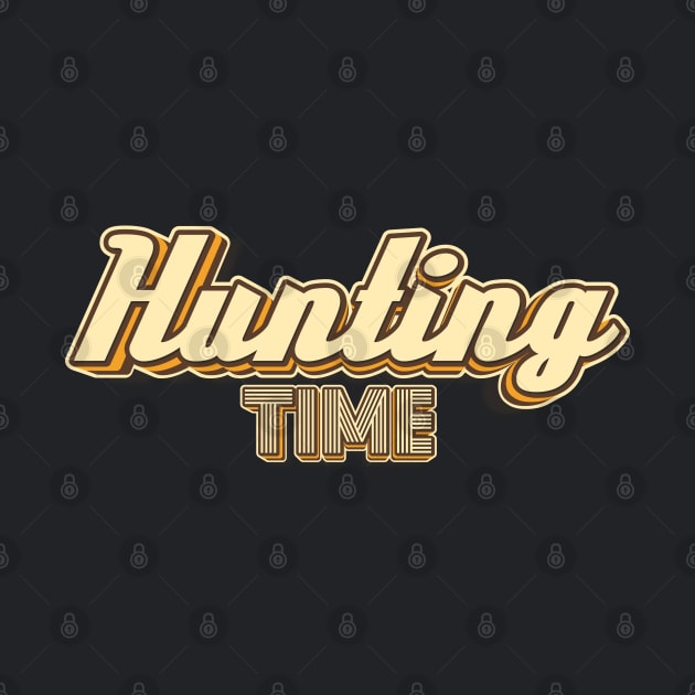 Hunting Time typography by KondeHipe