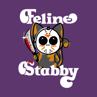 Feline Stabby - bloody version T-Shirt