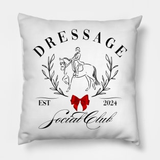 Dressage Social Club Pillow