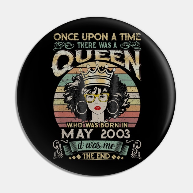 Girls 17th Birthday Queen May 2003 Queen Birthday Pin by daylightpombo3