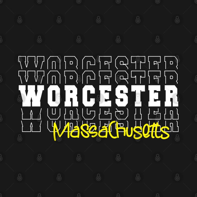 Worcester city Massachusetts Worcester MA by TeeLogic