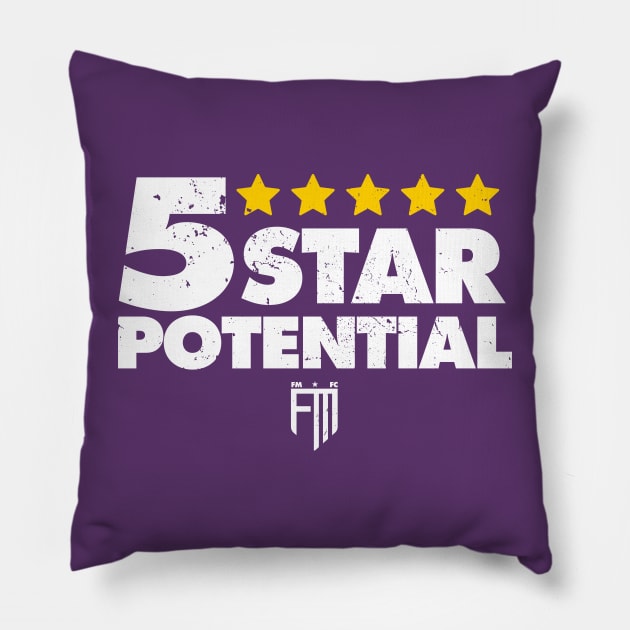 Football Manager 5 Star Potential Pillow by GusDynamite