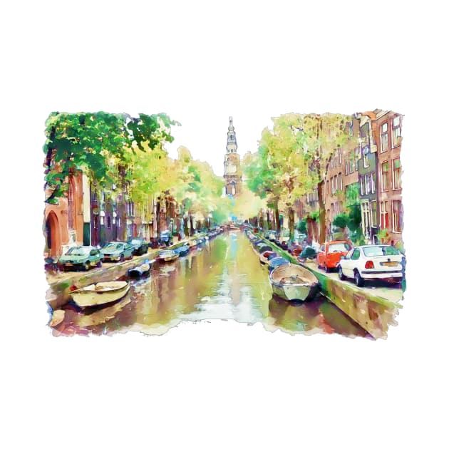 Amsterdam Canal 2 by Marian Voicu