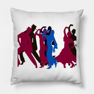 flaming flamenco 2 Pillow