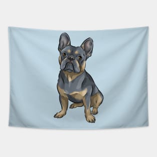 French Bulldog | Blue and Tan | Dilute Tapestry