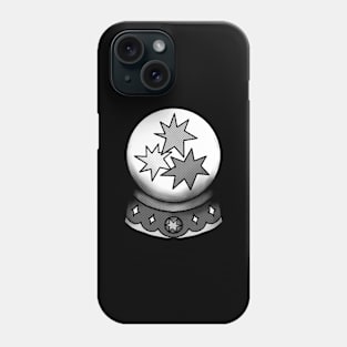 Magical Foresight | Black and White Sticker Version Phone Case