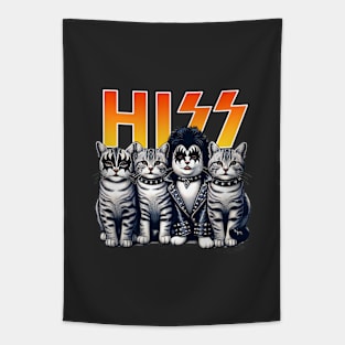 Hiss Meowtallica Tapestry