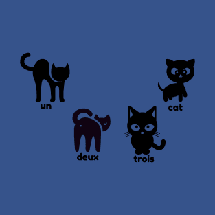 un deux trois cat T-Shirt