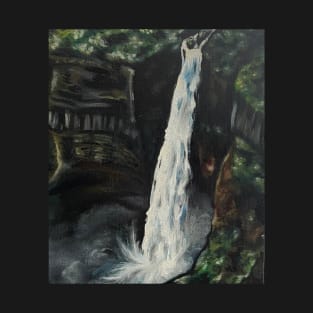 Waterfall in Oil T-Shirt