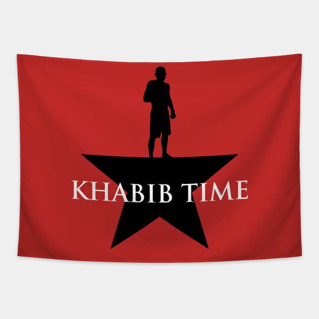 Khabib Time Star Tapestry by dajabal