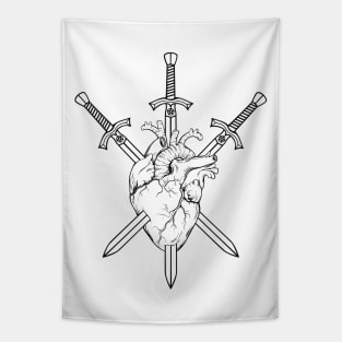 Three of Swords Tapestry