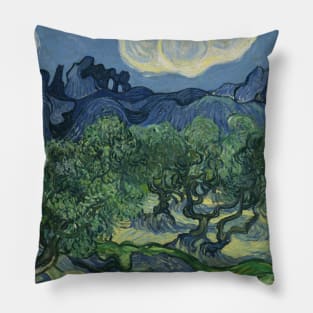 Vincent Van Gogh- Olive Trees Pillow