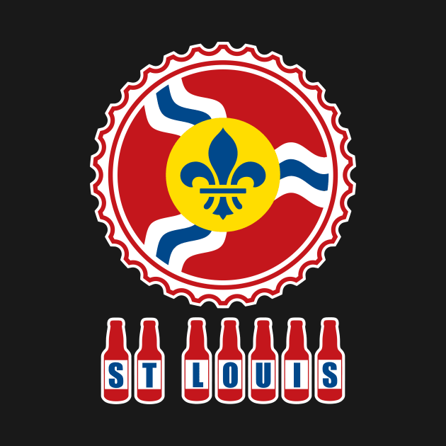 STL Beer Shirt by BentonParkPrints