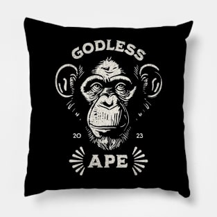 Godless Ape 2023 Pillow