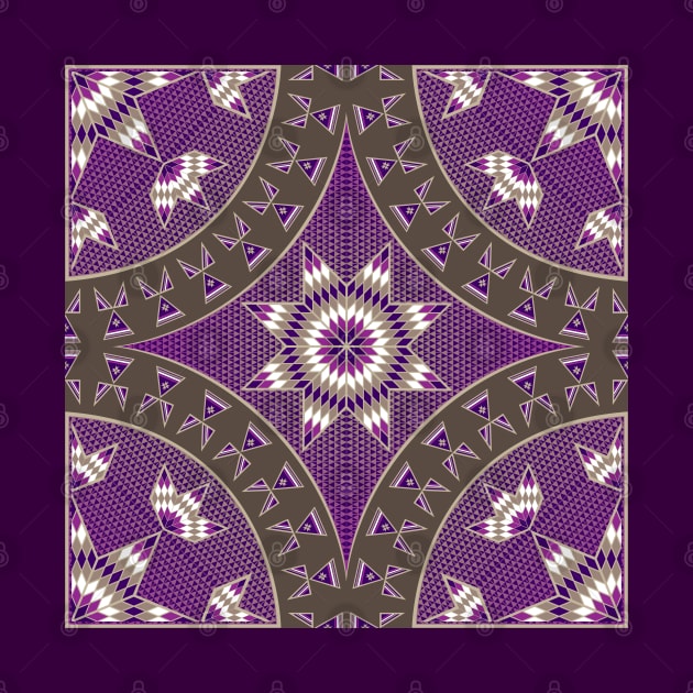 Morning Star with Tipi's "Purple" by melvinwareagle