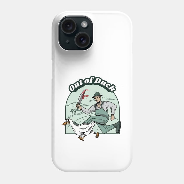 Out Of Duck Phone Case by Prog Art N