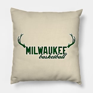 Milwaukee Basketball Pillow