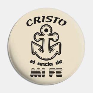 CRISTO EL ANCLA Pin