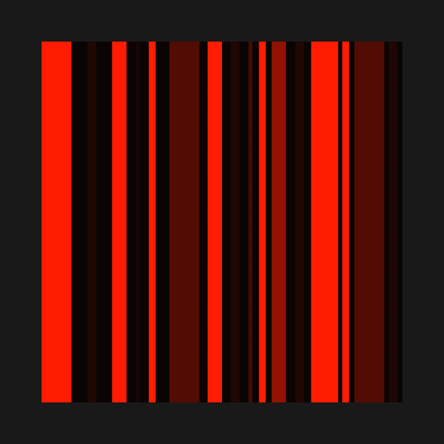 red and black abstract linear pop art design by pauloneill-art