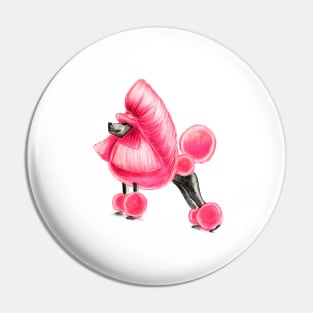 Pink Poodle Pin