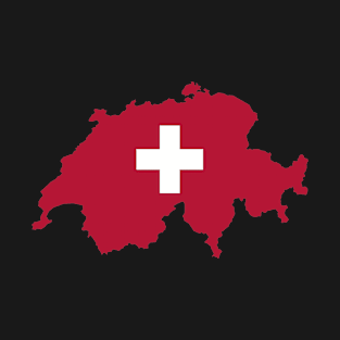 Switzerland map T-Shirt